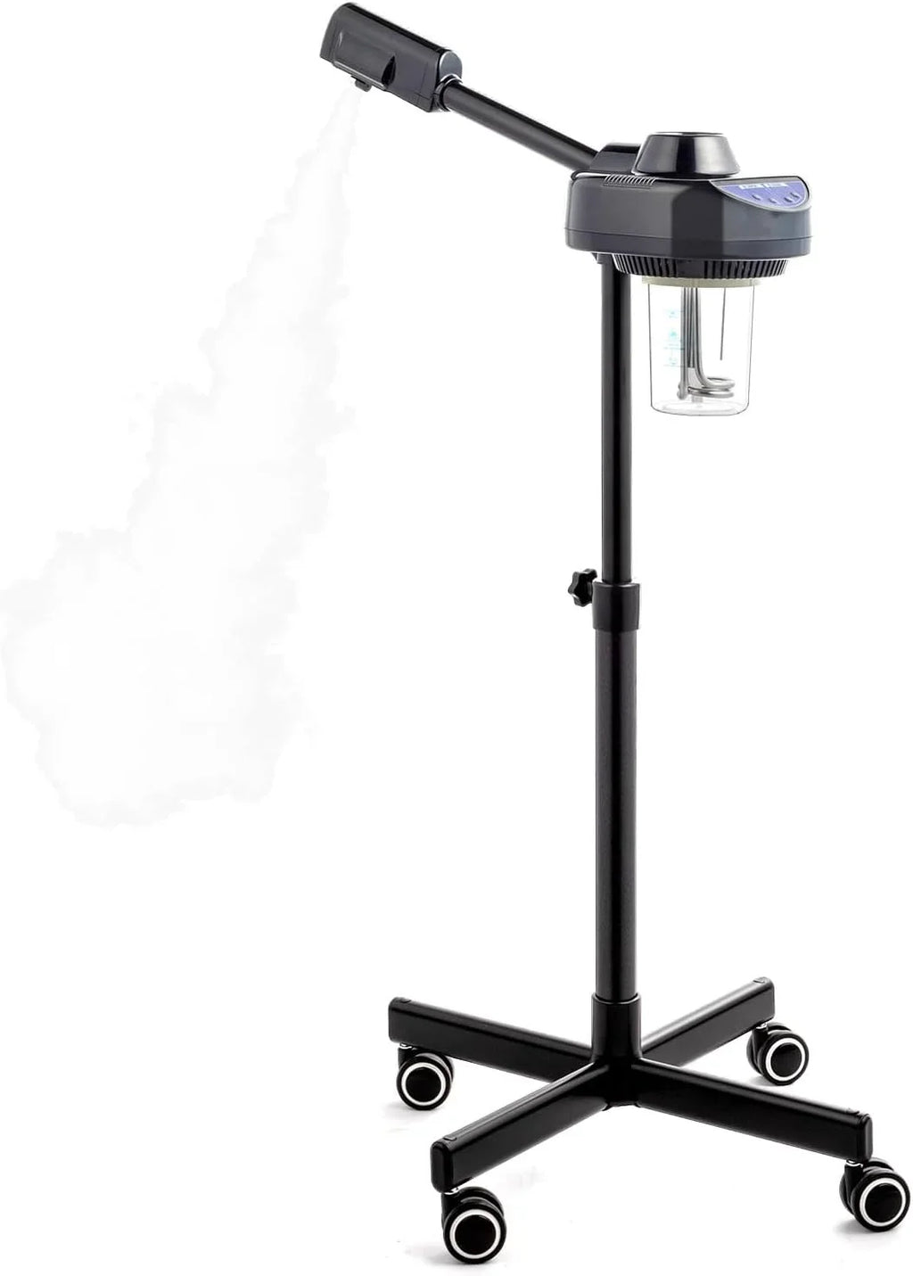Spa Deep Steamer, with Home, Steamer Professional Face Hot Beauty Cleaning Mist Care Rotatable Skin Steamer Ozone Salon Personal Facial for Sprayer, Esthetician