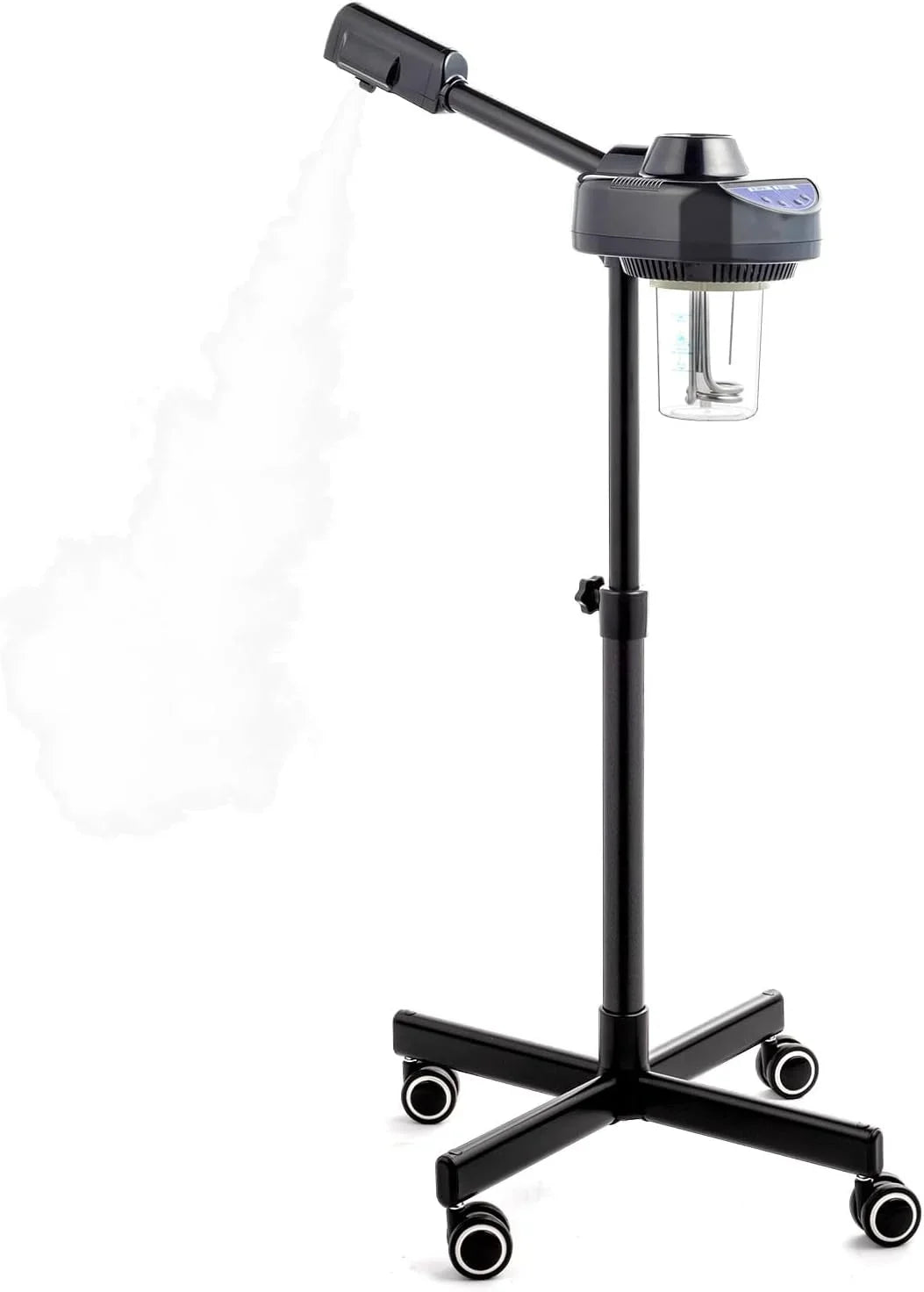 Spa Deep Steamer, with Home, Steamer Professional Face Hot Beauty Cleaning Mist Care Rotatable Skin Steamer Ozone Salon Personal Facial for Sprayer, Esthetician