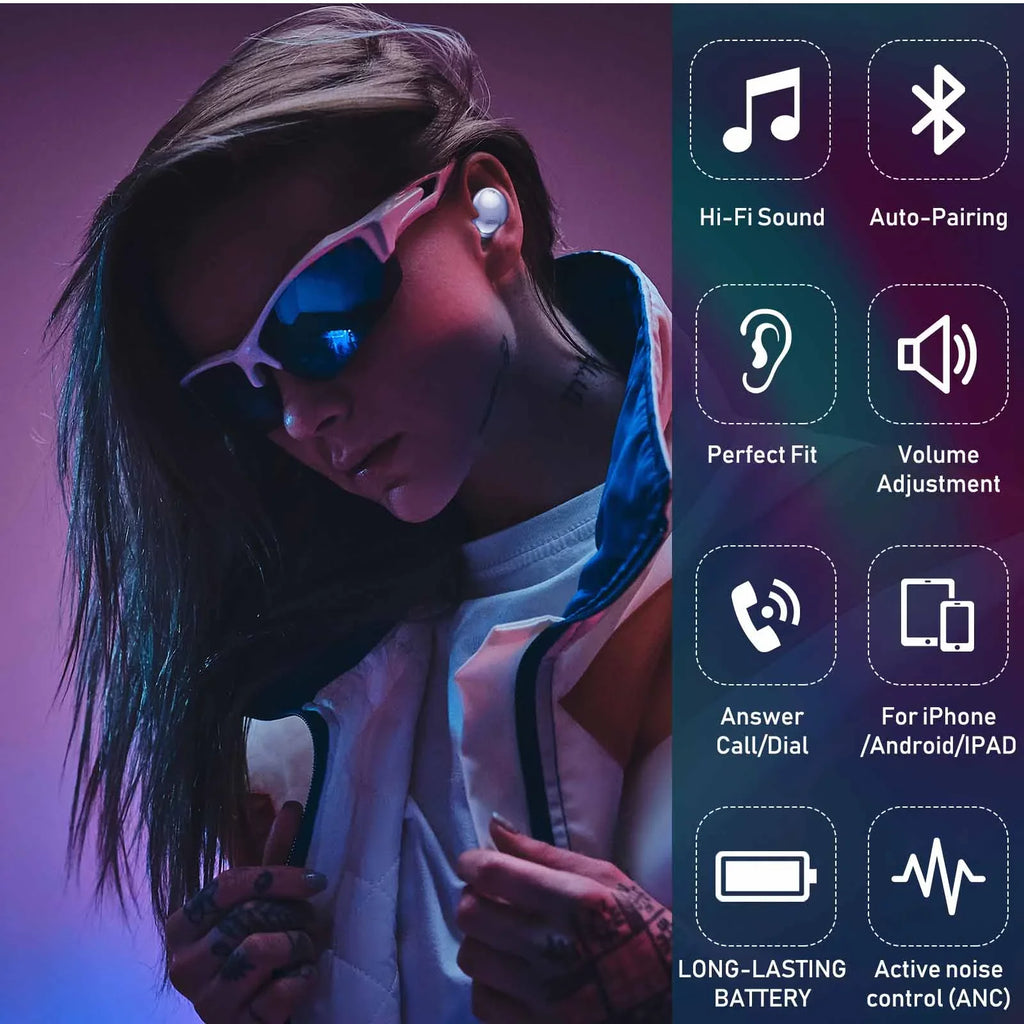 True 1 Wireless Case Xperia (Wireless UrbanX Buds Earbuds Active Charging Pro Included) Purple Street Bluetooth Sony Noise With Cancelling For