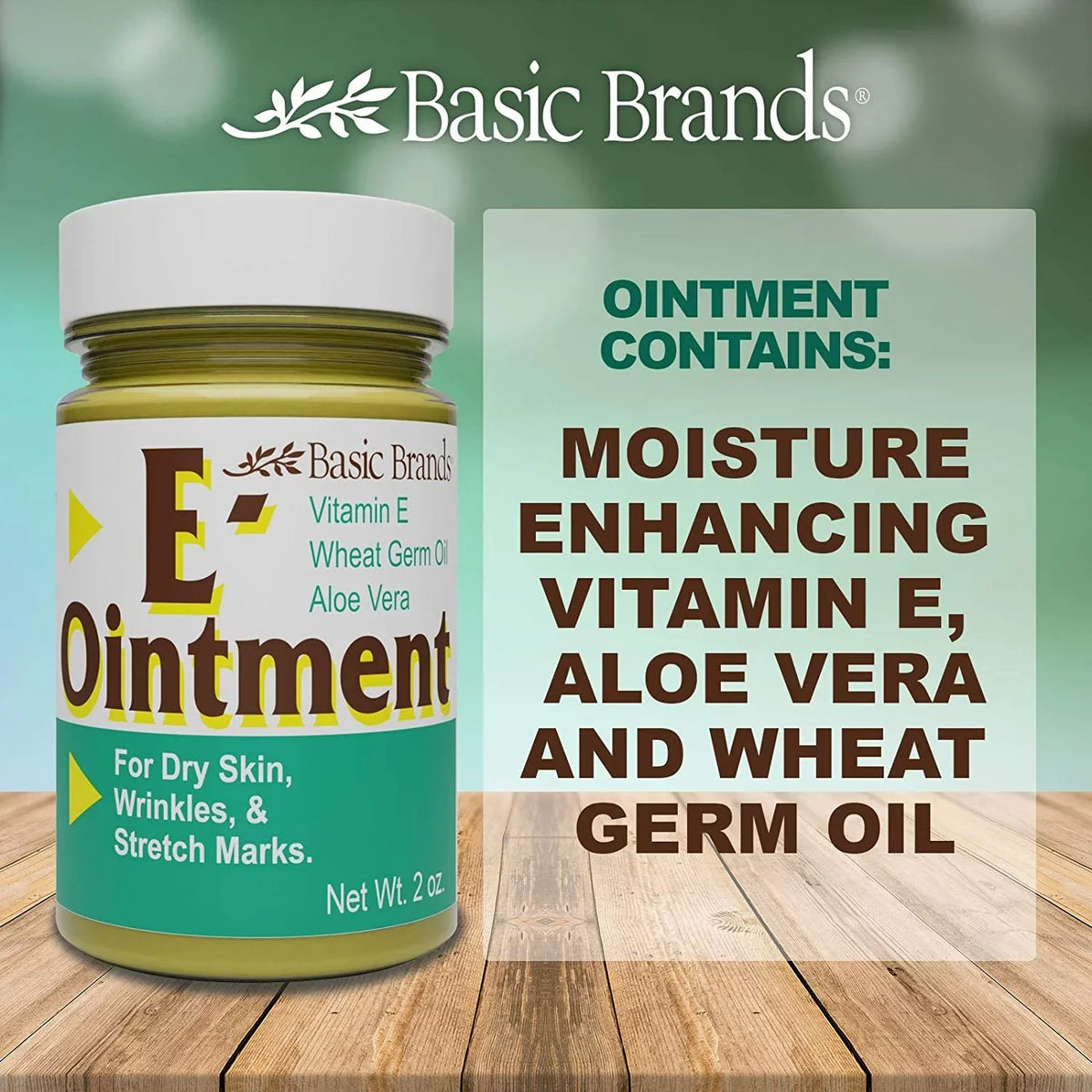 oz Skin, Oil Germ Marks Organics Stretch Wheat Aloe Dry for Basic Wrinkles, Vera & 3 Pack 2 E-Ointment
