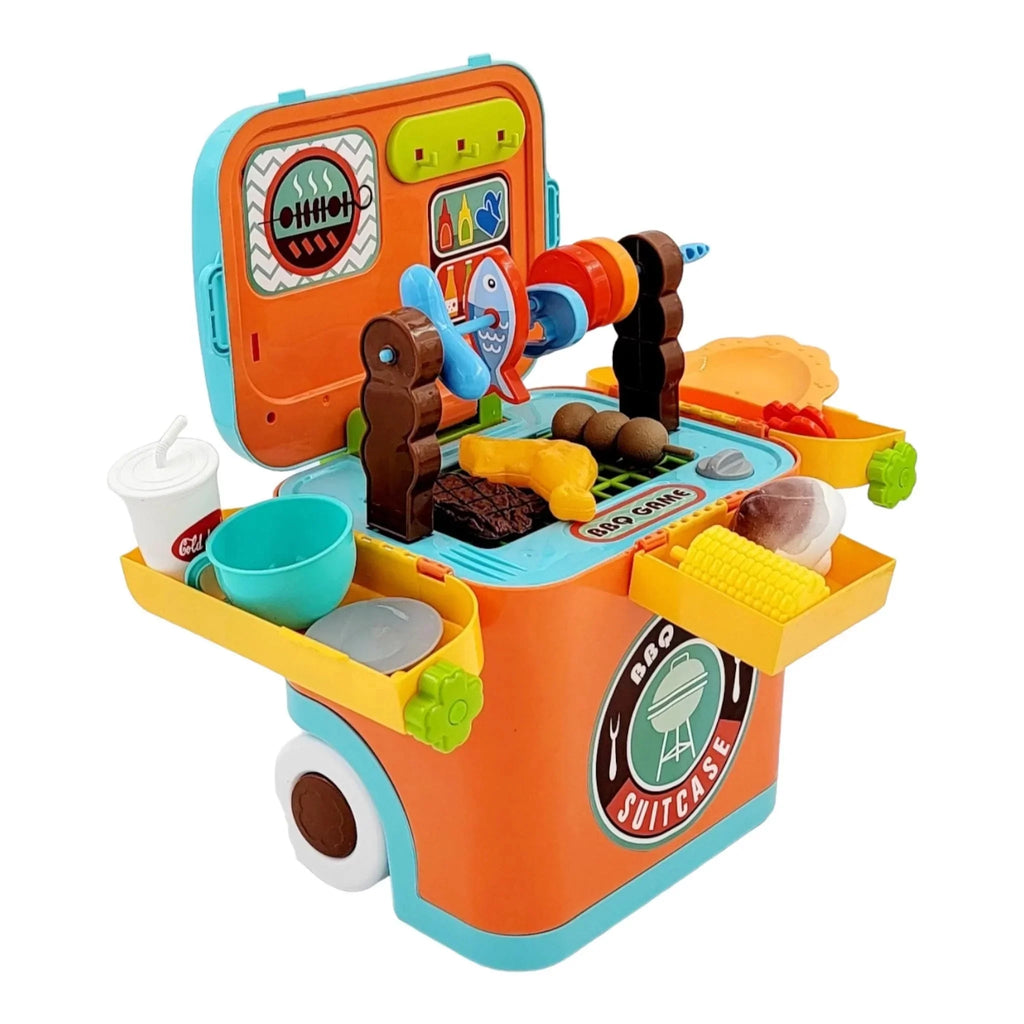 Universe Ages n Play Kitchen Set Pretend Play Kids for BBQ Outside Grill Interactive GN 3+ Toy Pack