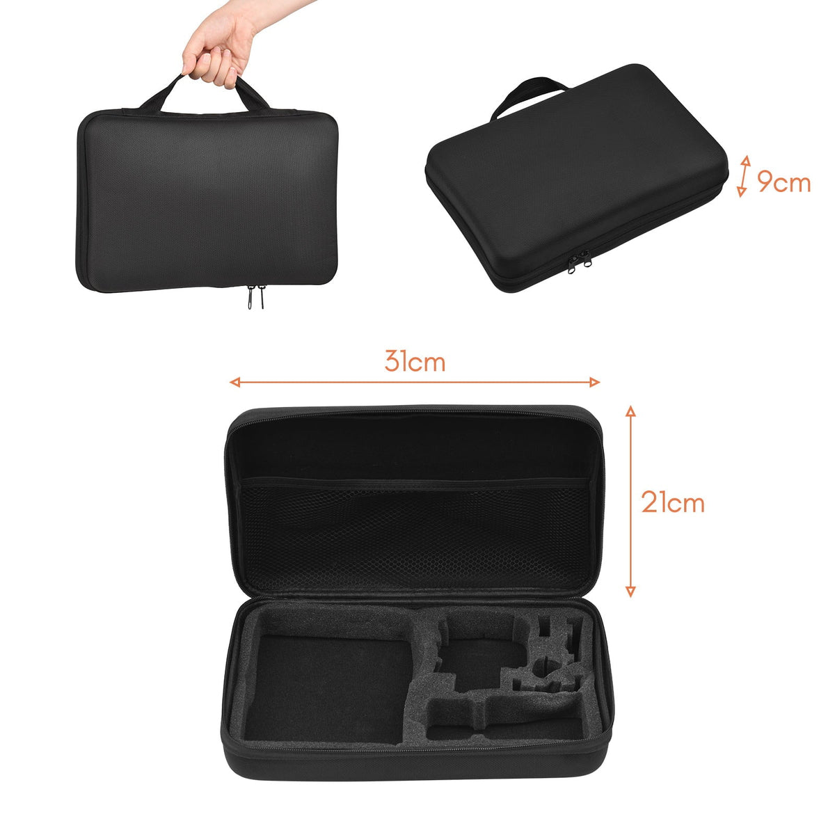 and Black Sports Replacement Hero Bracket 109 More Waterproop Accessories Selfie Kit Accessories Various with Set Anself Mount Action Stick Housing GoPro Case Protective Silicone for with