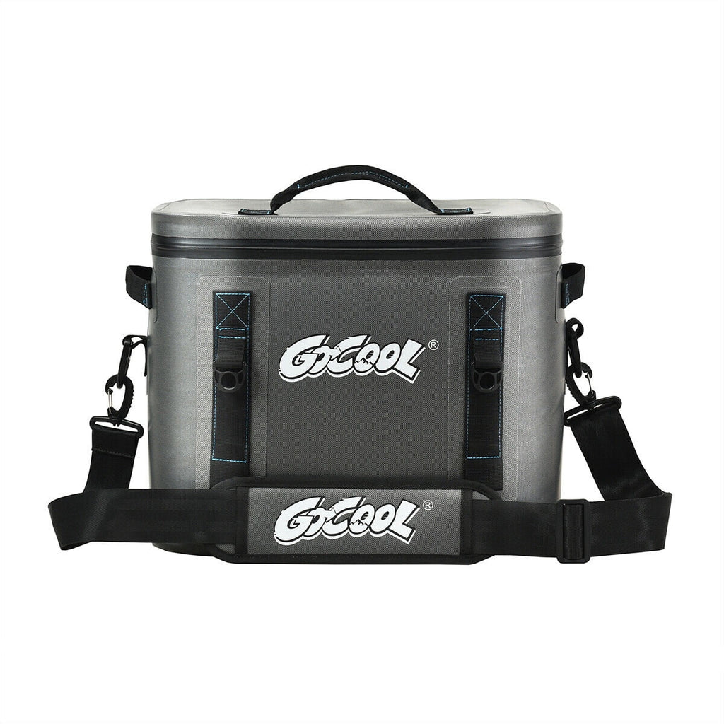 Bag Water-Resistant Cooler For Portable Cans Leak-Proof 30 Picnic Soft Insulated Gymax