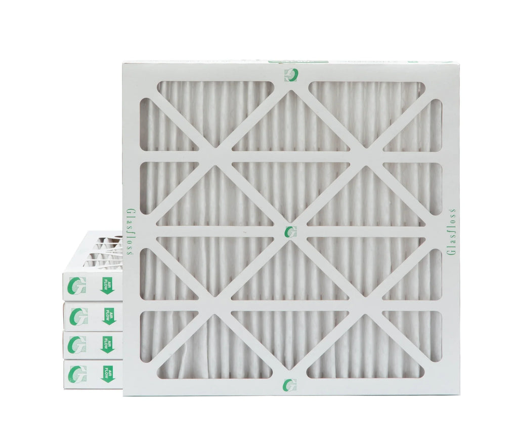 Glasfloss. ( Exact Pleated Filters Quantity MERV x HVAC by 1-3/4 24x24x2 5 x Air 10 23-3/8 ) Size: 23-3/8