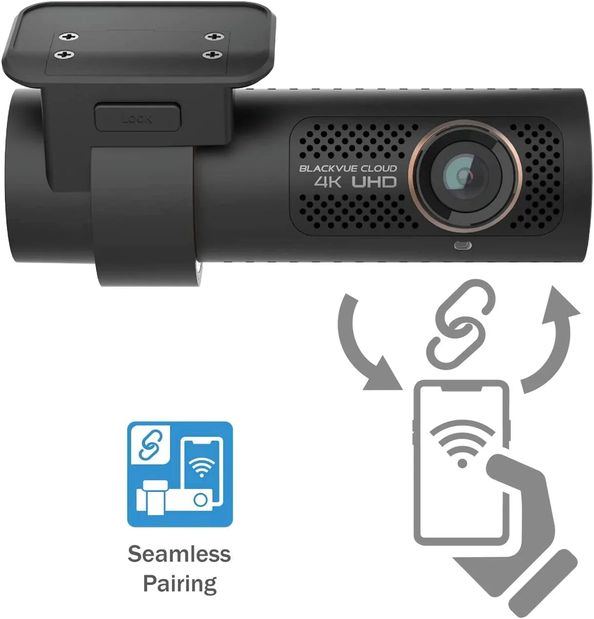 Parking microSD Voltage and DR900X-2CH | Mode Cloud Hotspot 4K Optional Wi-Fi, 128GB | Monitor LTE Built-in Module UHD Mobile | with LTE Plus Dashcam GPS, Card BlackVue via
