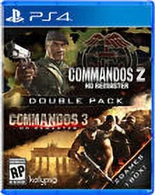 PlayStation [New HD) 2 4 HD Commandos for Pack 3 V COMMANDOS & (COMMANDOs Double