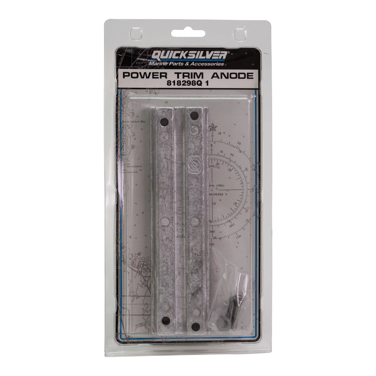 1 Aluminum Anode Power 818298Q Quicksilver Trim