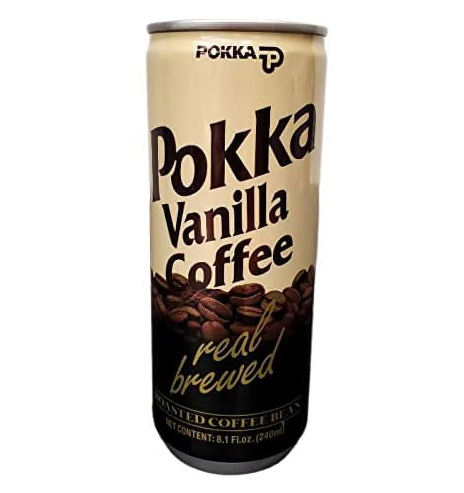 8.1 Pack Case)) (240Ml) Coffee Oz (1 9-Pack - Each (Vanilla POKKA Set Coffee Fl - Vanilla Of Coffee, Coffee, Cappuccino, 30 Milk