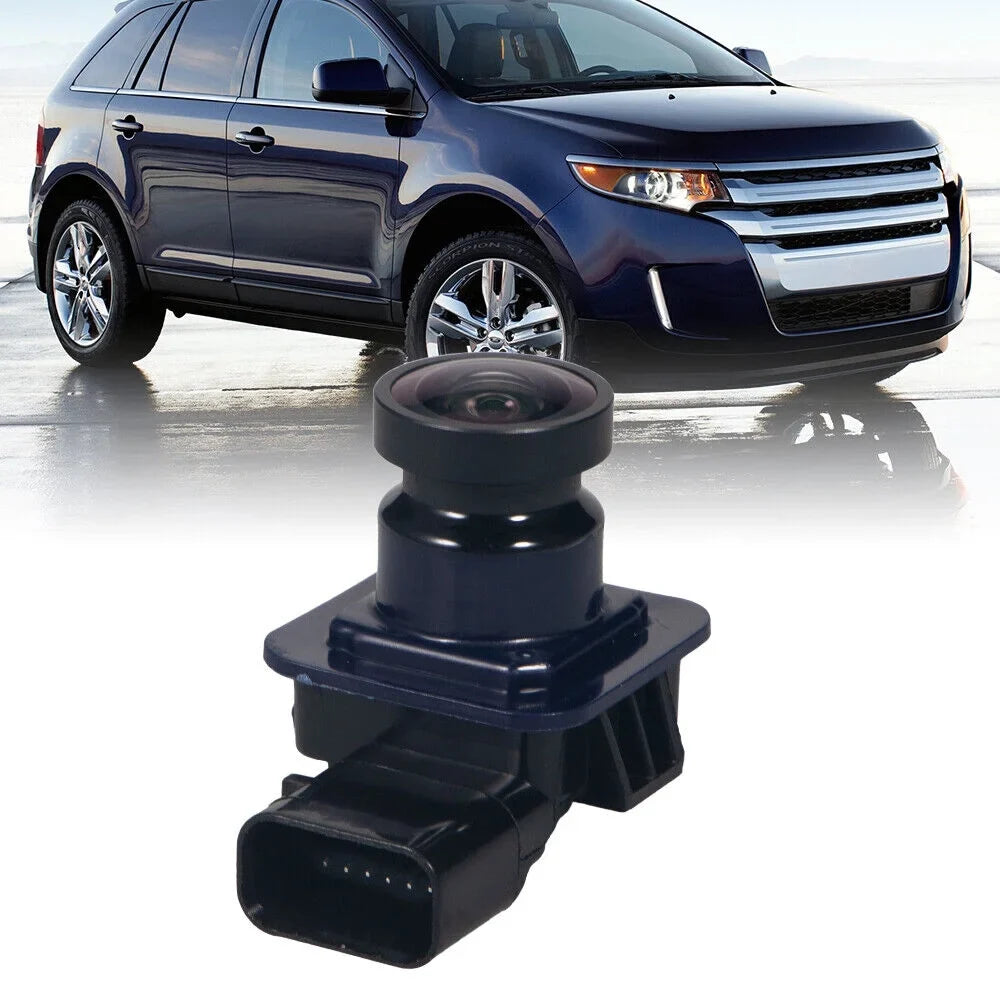 Backup Edge Camera View Parking Black Assist For 2011-2014 Video Ford Camera Rear HD