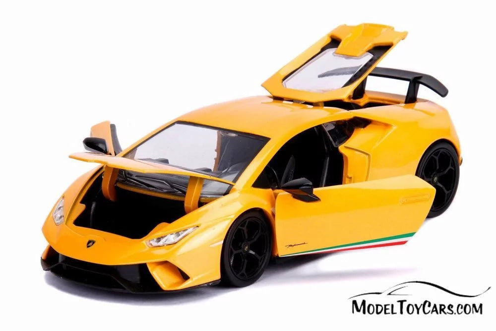 Model Yellow Lamborghini but Performante Hard - BOX) Top, 1/24 99996DP1 Huracan 2017 NO New Jada Diecast Car Toy (Brand - Scale