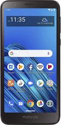 Black TracFone Locked Prepaid E6 Smartphone 4G Motorola LTE Moto 32GB