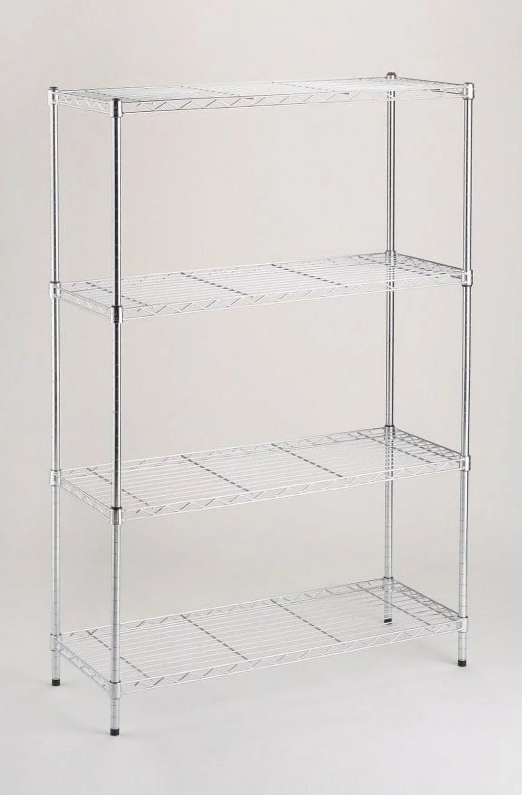 Wire 4 lbs Capacity Tier Steel Chrome, Unit HSS Shelf 14"Dx36"Wx54"H 1000