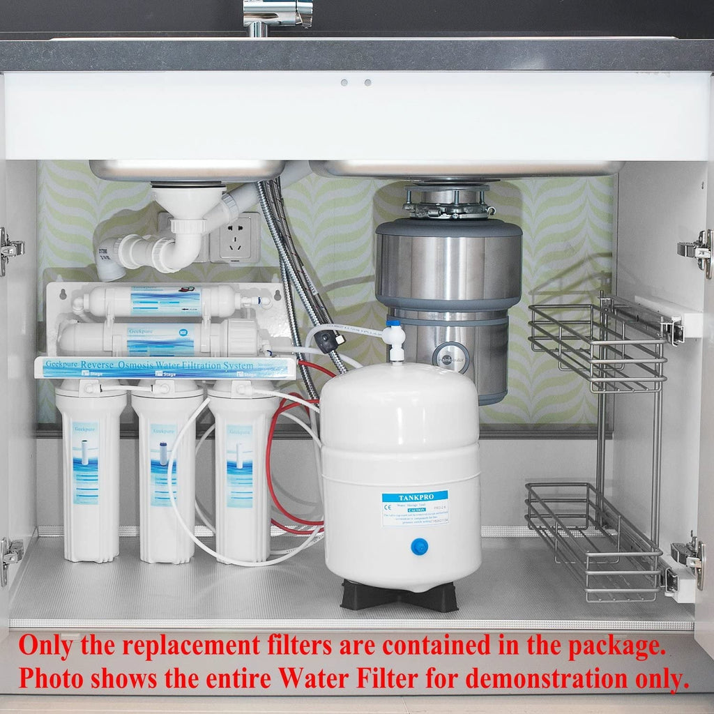 Certificated Membrane Filter Reverse 100 Water Osmosis GPD Replacement-NSF RO Geekpure (1)