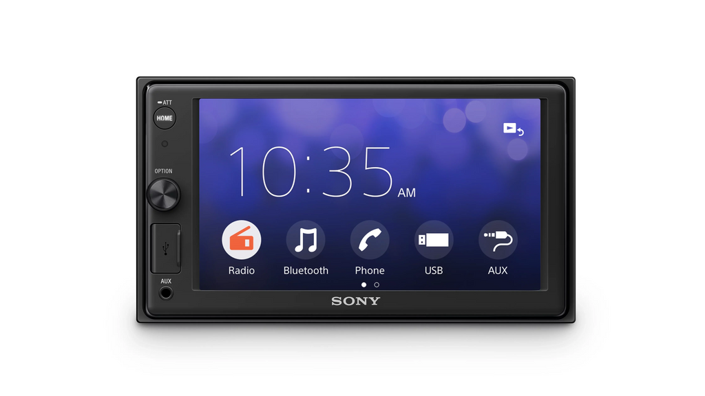 Sony Watts NEW XAV-1500 4 - - 6.2" x - Display receiver Screen Touch 55 Digital