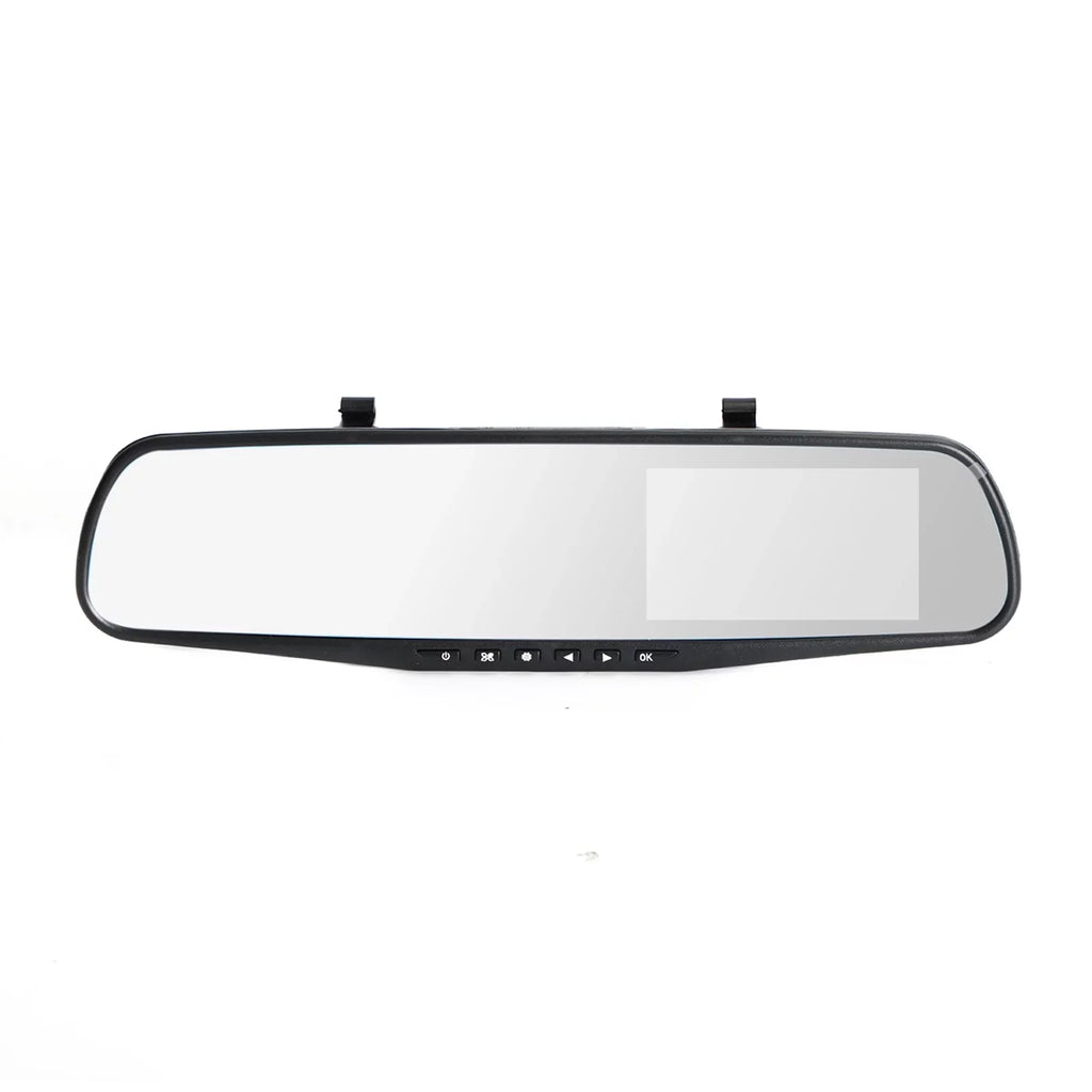 Dash Dual Car Cam HD Recorder Rear Front DVR Rearview 1080P Mirror Video Camera