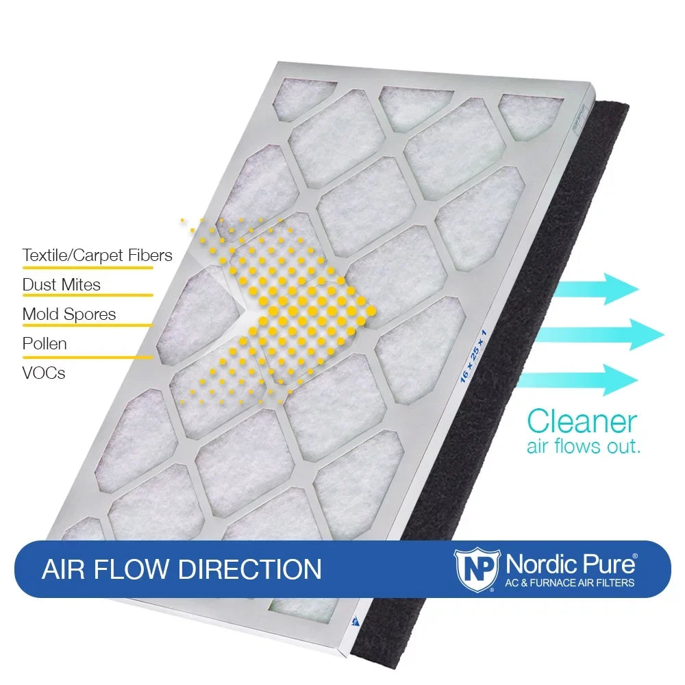 Filters (11_1/2x23_1/2) Pack Pure Plus Green 12 Eco-Friendly Air 12x24x1 Carbon
