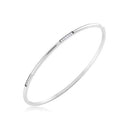 Harry - Ladies Chad Carat Round Gold Enterprises Cut Diamonds White 14K Bracelet 40755 Bangle 1.8