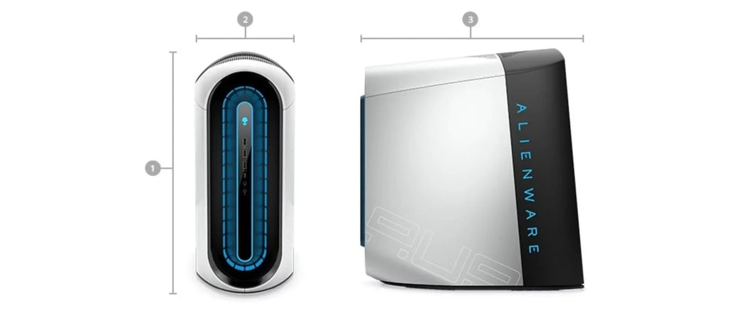 Desktop Gaming 1TB HDD 8 Core - (Refurbished) | RAM 11th 1TB R12 - GDDR6X - - | @ SSD Dell i9 Alienware Gen Restored Ti GHz 32GB + CPU (2021) Cores 3080 5.3 12GB - Aurora