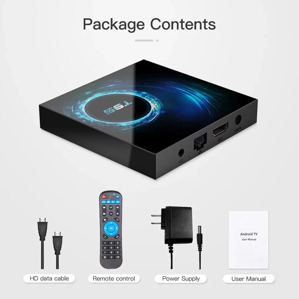 Android Room, Ease 10.0 Smart - Living Quad-Core JahyShow T95 Box Streaming Media, 4GB+64GB, TV