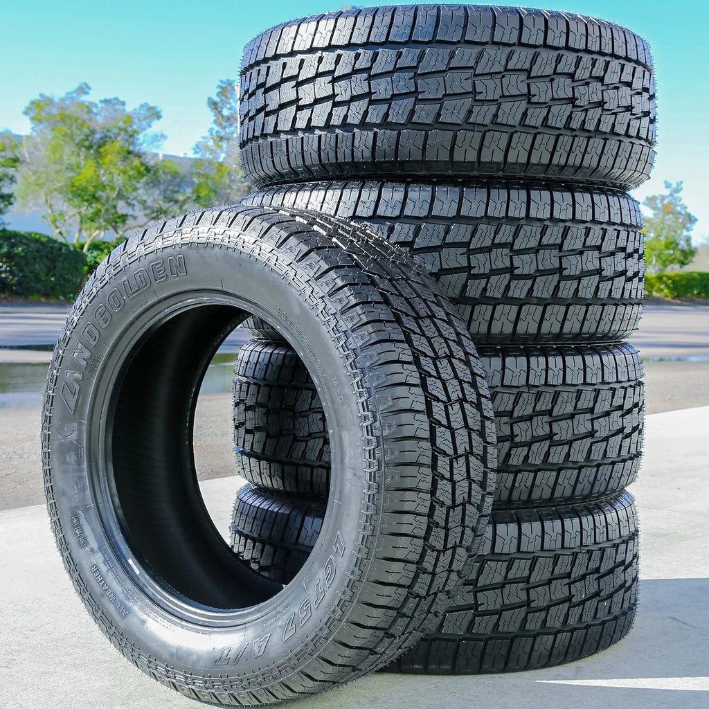 E Ply of All 4 LT Load 10 (FOUR) AT Tires Landgolden 235/85R16 Set Terrain LGT57 A/T