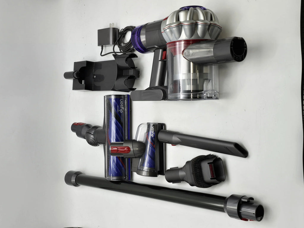 Dyson V8 Runtime 40 - Vacuum SIlver Up Absolute Cordless to Box Open Min SV25