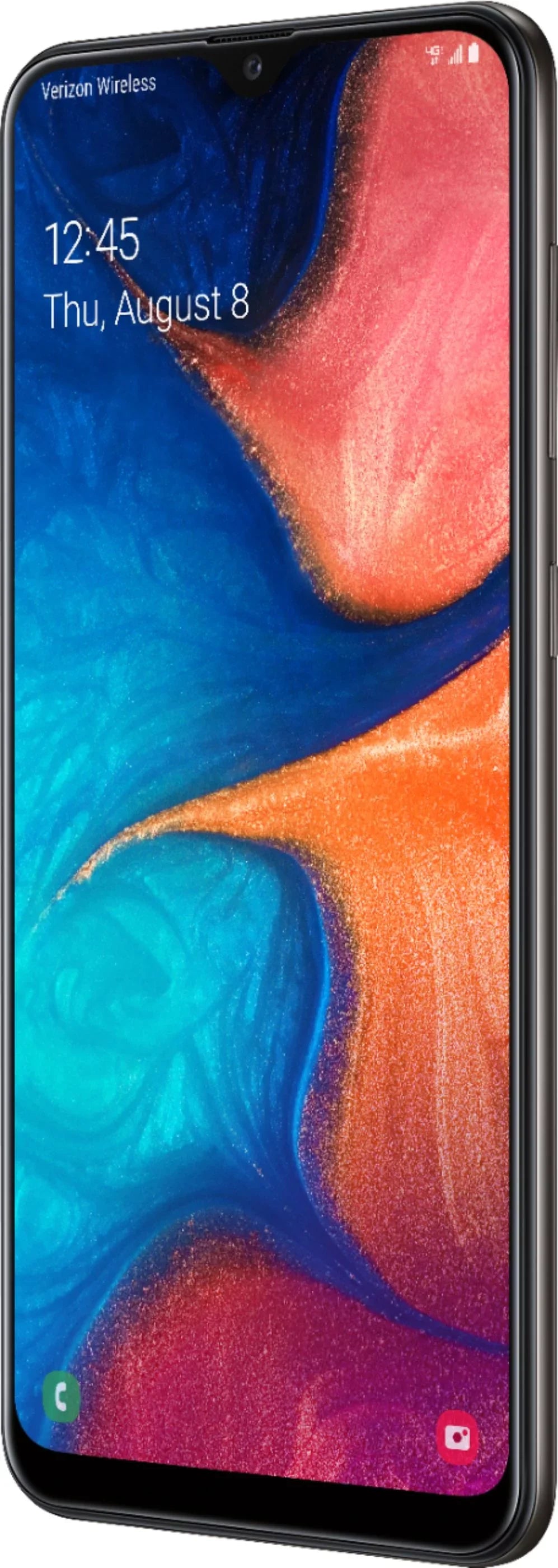 A20 32GB T-Mobile- Samsung SM-A205U (Refurbished) Restored - Black Galaxy