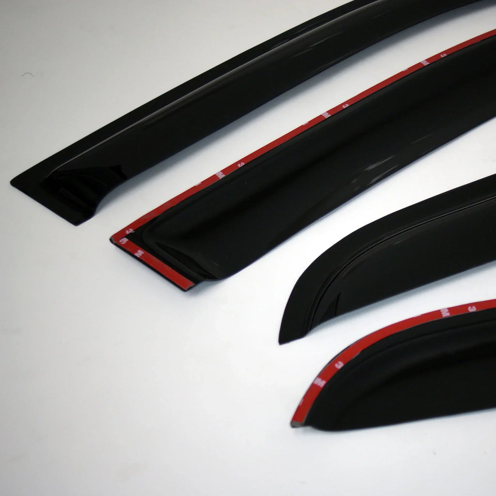 2008-2011 4 For Pcs Deflector Outside TuningPros Visor 2.0mm Sport WV2M-522 Subaru Outback Mount Set Window