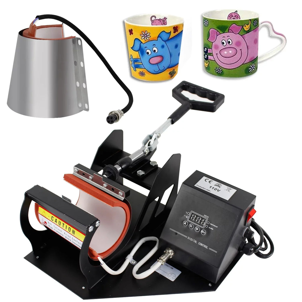 Heat in Cup Digital 2 Press Coffee ZENSTYLE Transfer 1 Sublimation Mug Machine