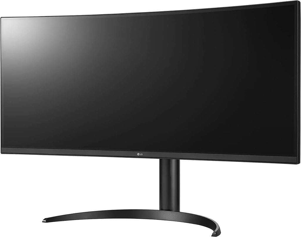 USB Type-C, 10 with 34-Inch Compatibility, and QHD Black Monitor IPS LG Computer 34WQ73A-B, Built-In Curved UltraWide HDR KVM,