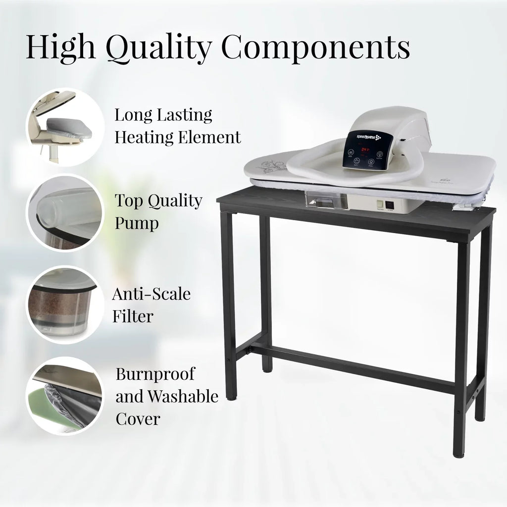 Use Easy Iron Temperature Steam 100HD Inch Press Digital | Settings | SpeedyPress Machine Steamer With Extra Clothes Steam 40 and Multiple Premium to Large Press