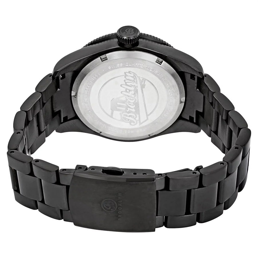 Watch Red Co. Eyed Brooklyn Dial Pea Men's Black Watch 306-C-55-BB-BLK