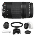 700D Canon 1300D 58mm f/4-5.6 75-300mm III for + Canon EF UV Filter Lens