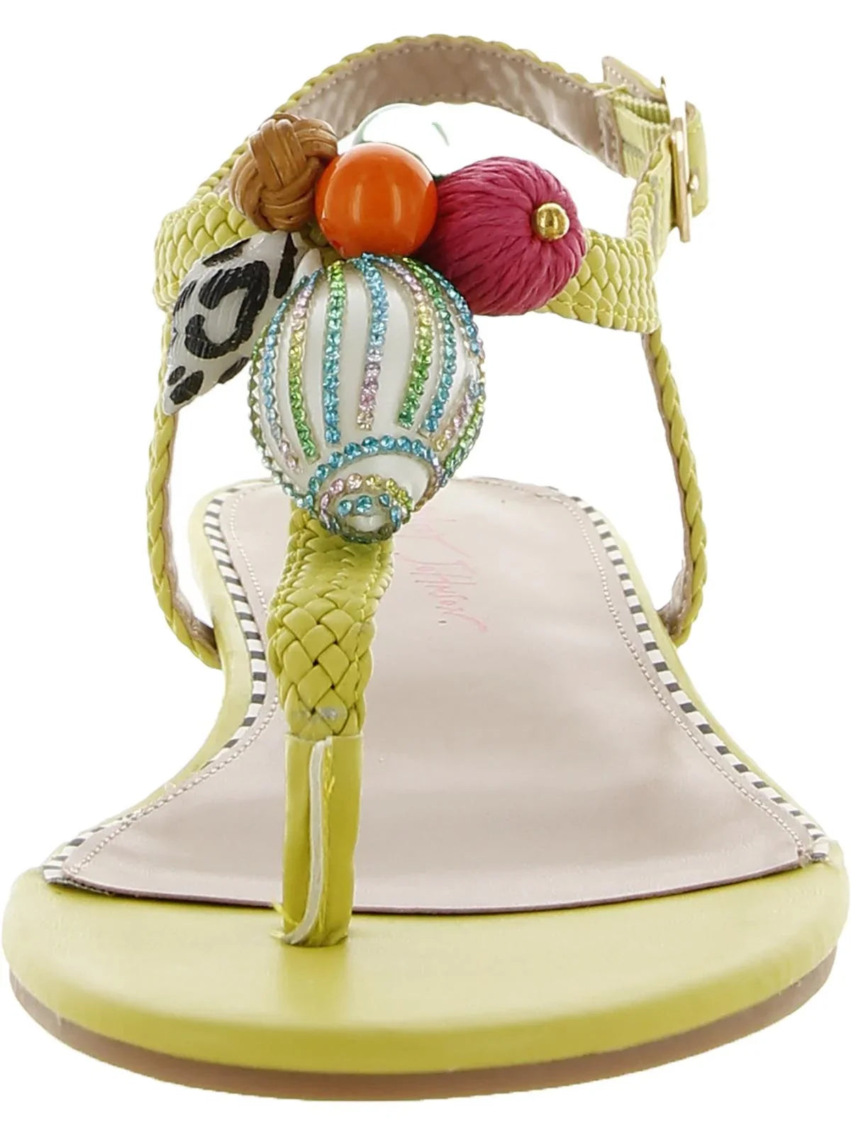Embellished Slingback Womens Buckle Johnson Sandals Betsey Aleena