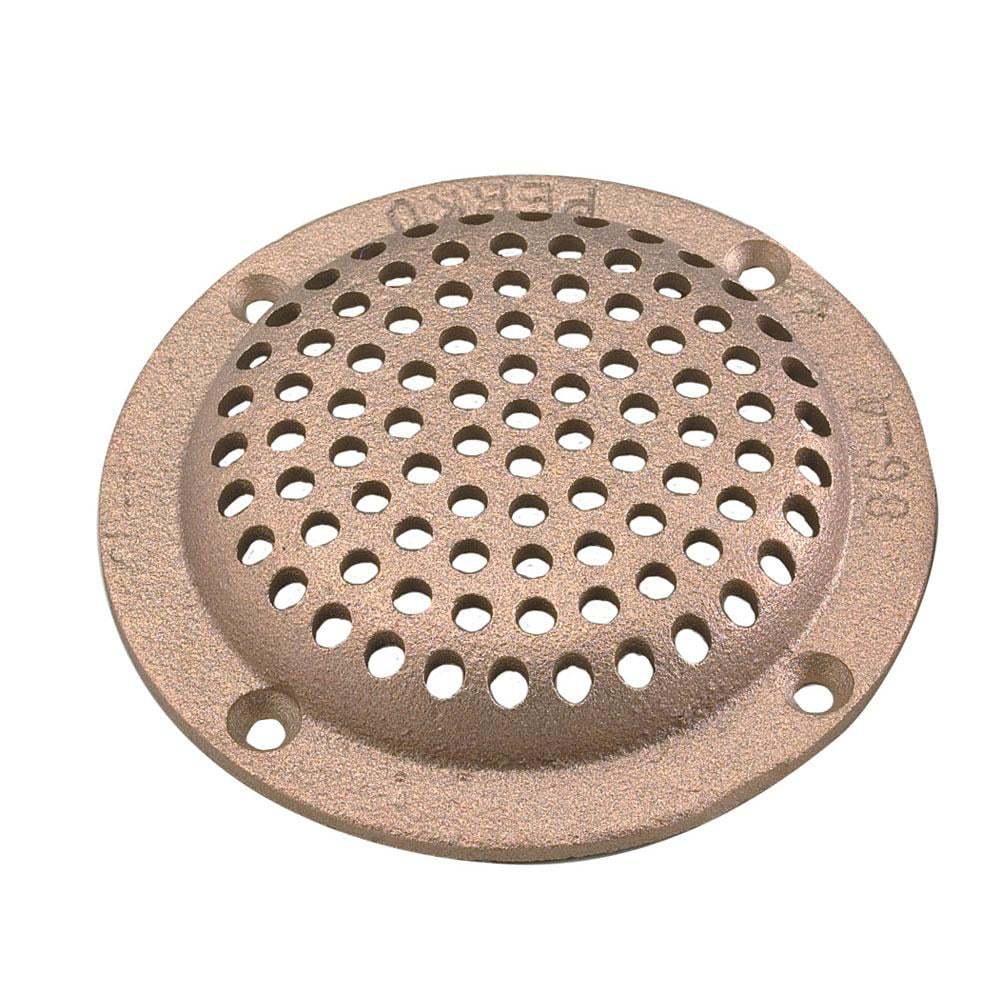 ROUND STRAINER 6" BRONZE PERKO