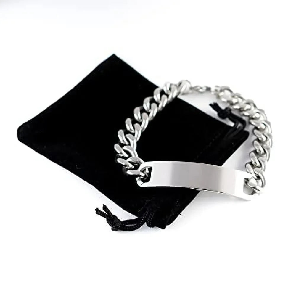 Trivia My Friends Place. Trivia amangny Chain Cuban Present for Motivational Bracelet, Happy is Bracelet Engraved from,