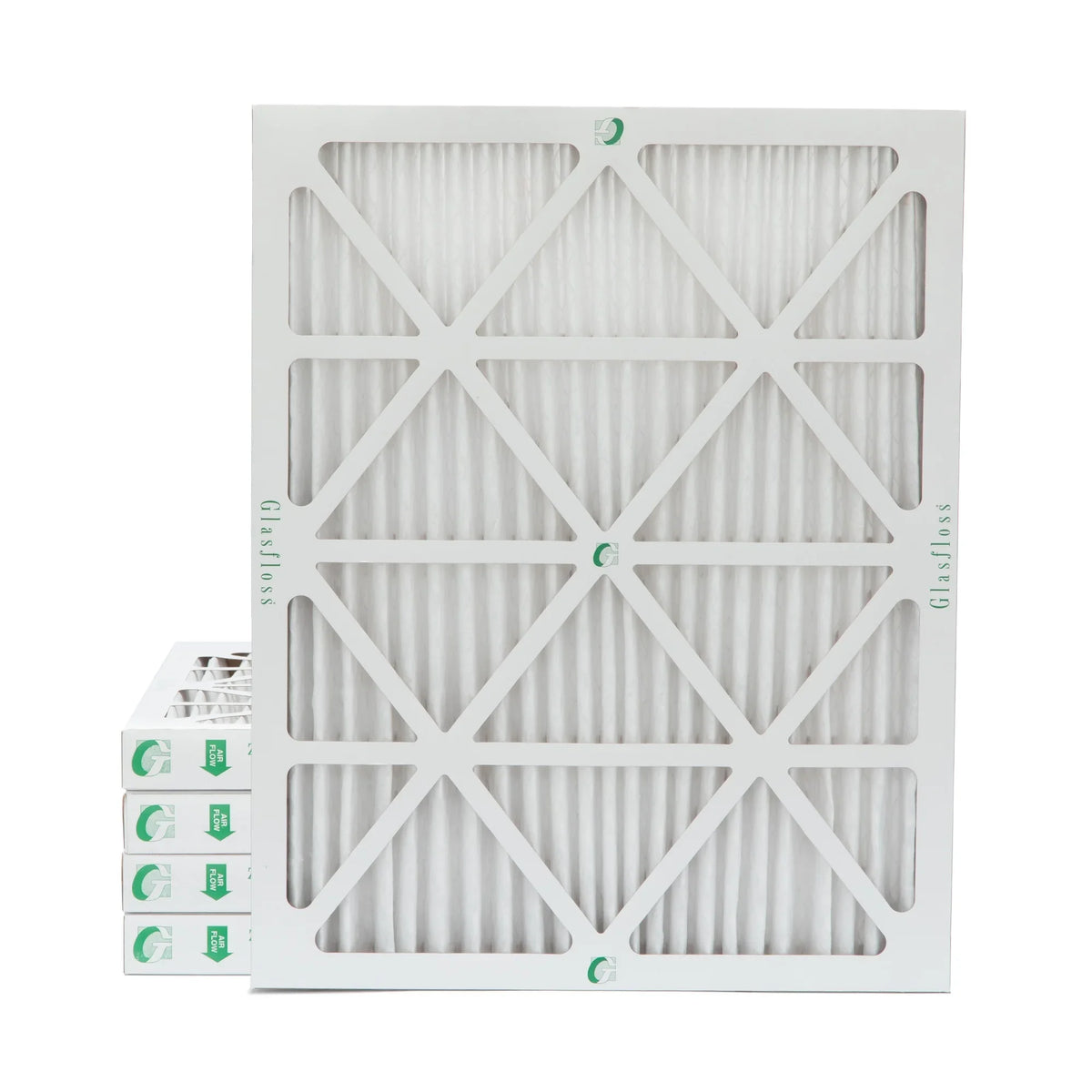 Exact Air by Filters Pleated 19-1/2 Glasfloss. ) Quantity 5 x ( 10 MERV x Size: 24-1/2 HVAC 1-3/4 20x25x2