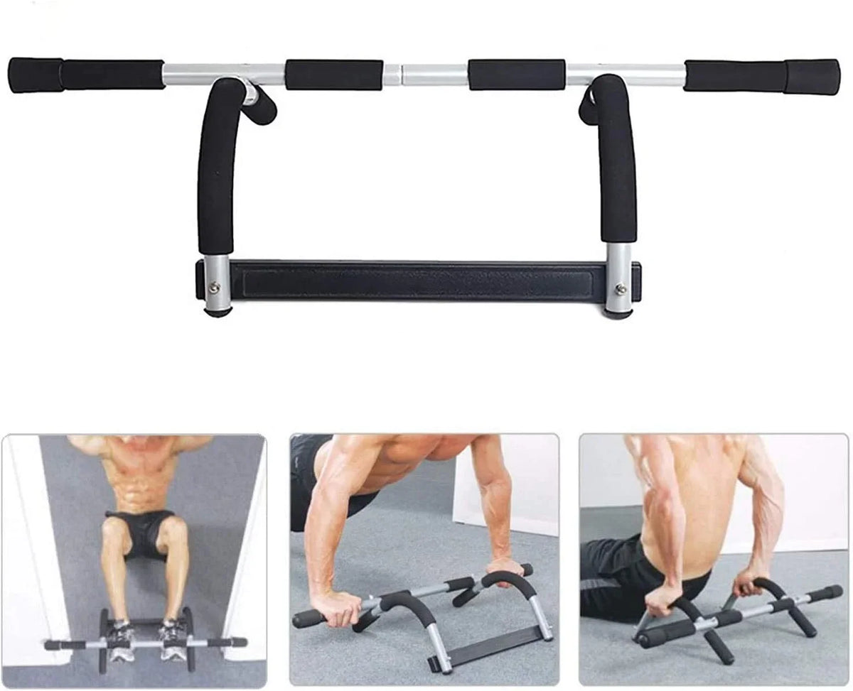 Doorway Workout Fitness Bar Body Upper Pull-up for for Exercise, Equipment Strength Gym Door Home,