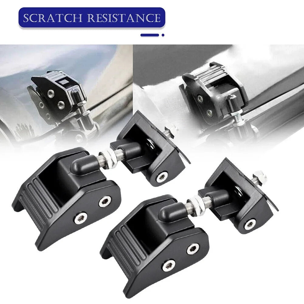 Latch for JahyElec Durable Catch Off-Road Black Adventures Hood JK Secure Wrangler Jeep 07-18 Lock - Your