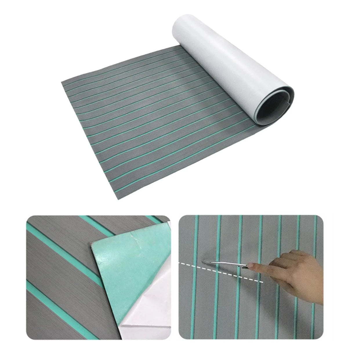 Ship Pool Decking Speedboat Decking Accessories EVA Flooring Foam RV AntiSlip Sheet Flooring Boat Boat for Deck Teak Swimming