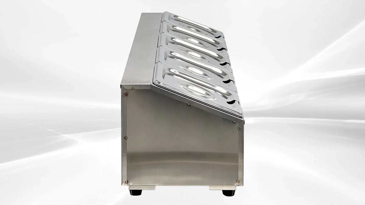 seasoning shop pot steel rack 5S CS16- dessert Stainless Milk hot commercial basin shop tea display