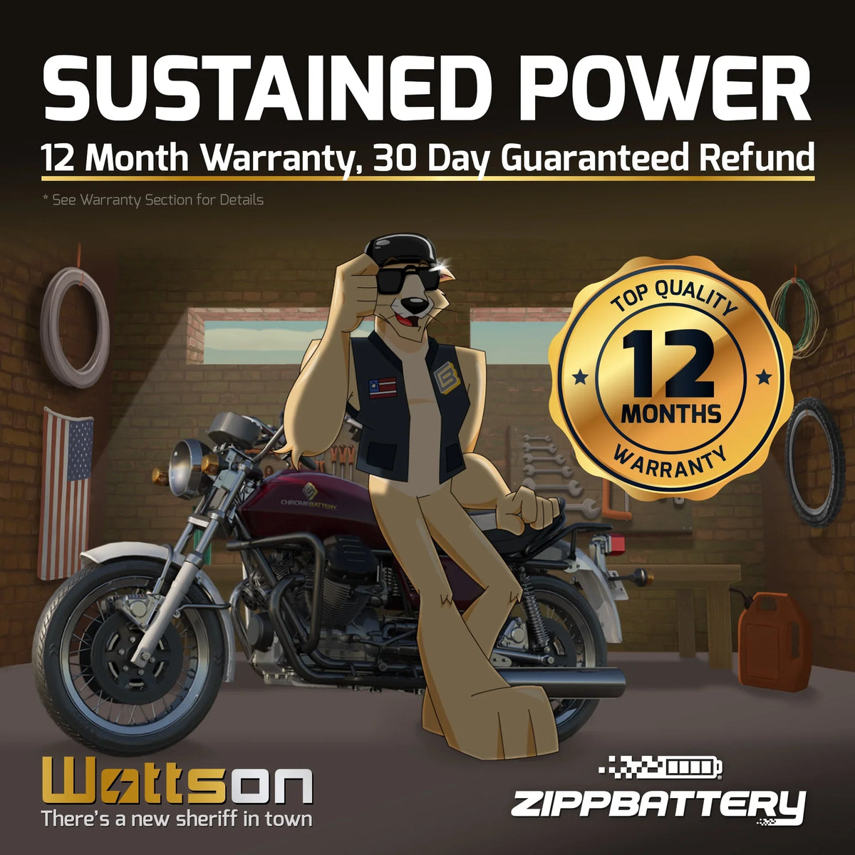 12 Ah, 1997 Gsx-r750 Suzuki for Zipp YTX9-BS 120 Battery Motorcycle Battery Volt,8 750cc (9-BS CCA)