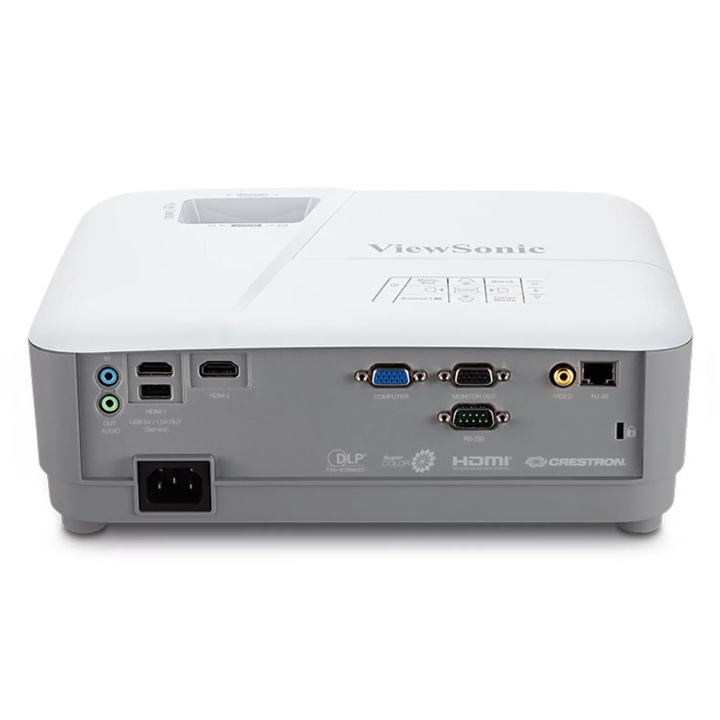 Office Vertical and (Pre-Owned) PG707X for XGA Horizon ViewSonic Lumens 4000 Keystone Projector and Home