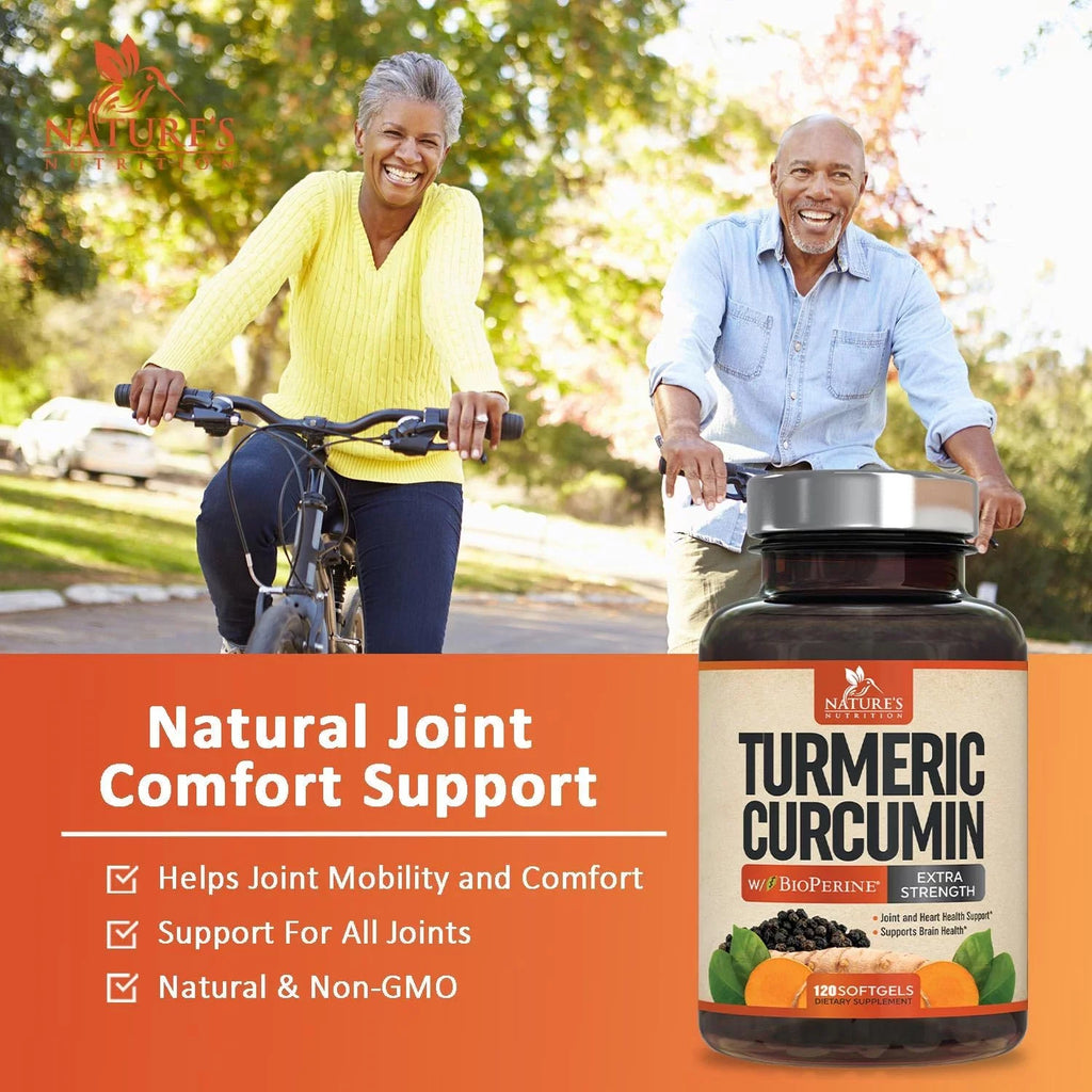 Tumeric Vegan Absorption, Black Joint 1500mg Max Turmeric Standardized with Curcumin for Non-GMO, Nature's 120 Pepper Curcuminoids Capsules 95% Premium - Support, Supplement, BioPerine Extract Herbal
