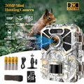 with Monitor 120° 2k Trail Game Infrared Night Monitoring, Waterproof Surveillance, Angle Camera, 30MP Lens with Farm Hunting Wildlife Vision Trail Camera Wide