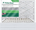 12x25x2 8 Furnace Filters HVAC Pleated AC Air MERV Filterbuy (4-Pack)
