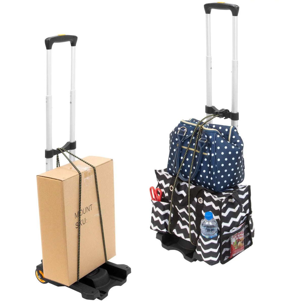LBS Luggage Mount-It! Premium Folding 77 Cart, Capacity