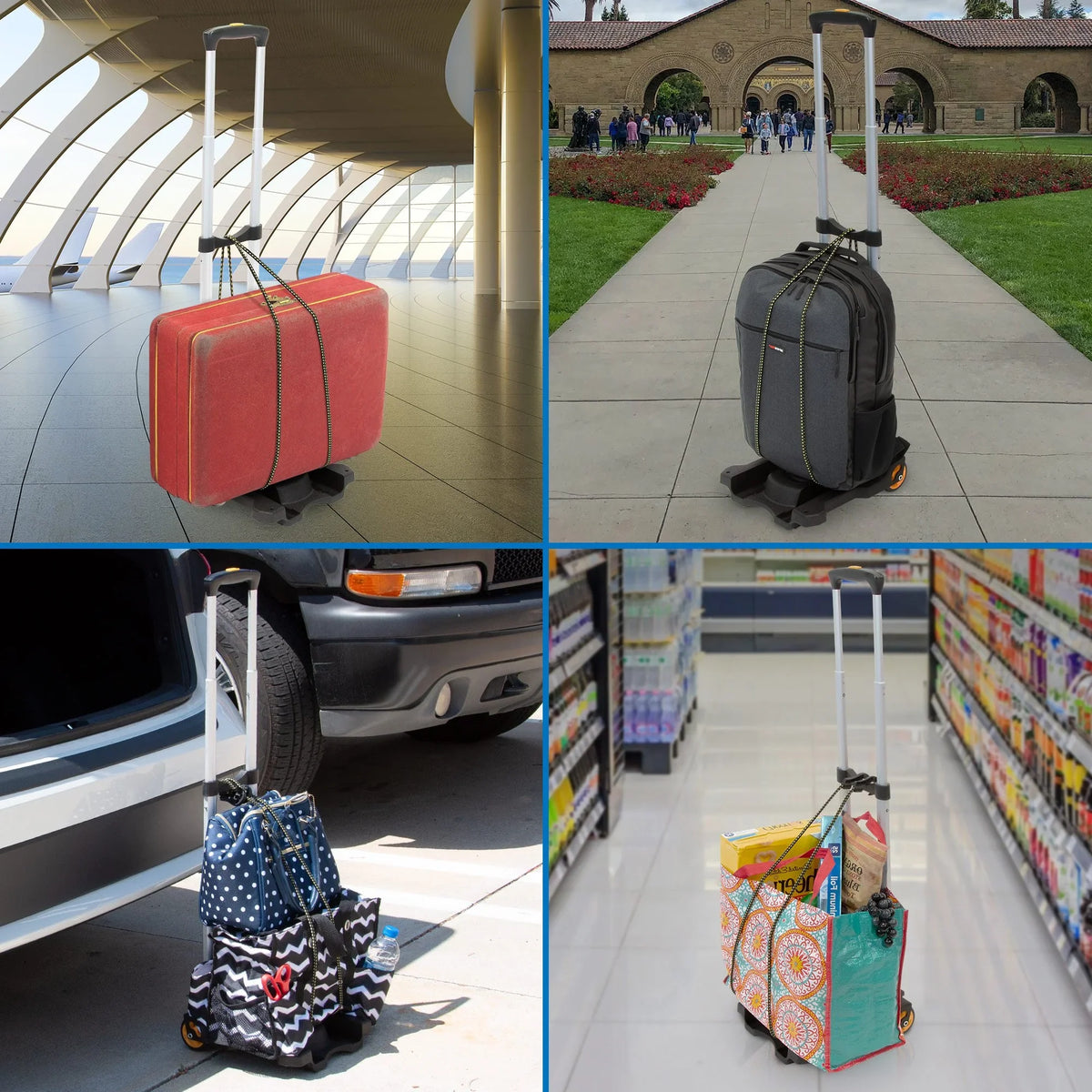 LBS Luggage Mount-It! Premium Folding 77 Cart, Capacity