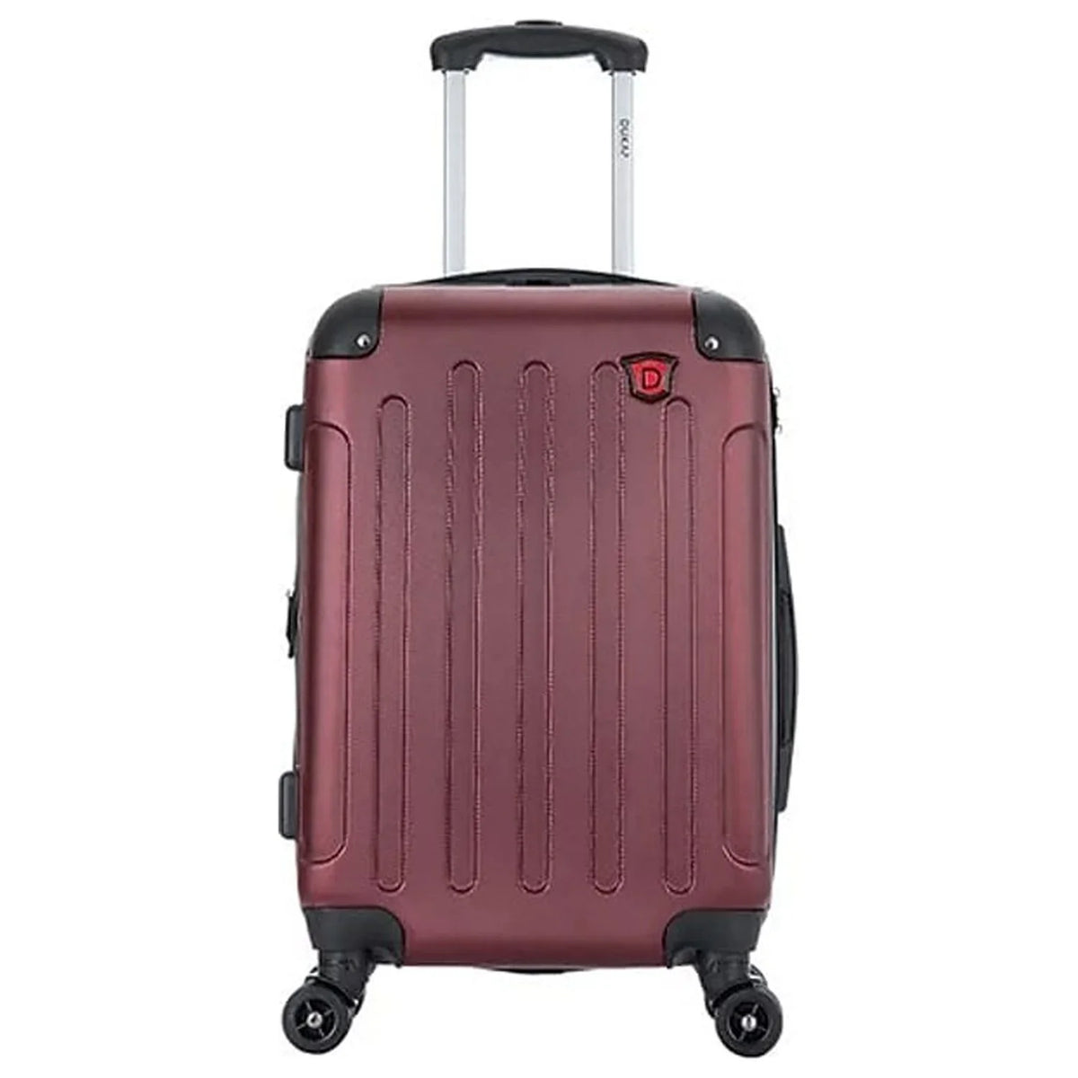 INTELY (DKINT00S-WIN) Luggage DUKAP Spinner 4-Wheel Plastic Wine