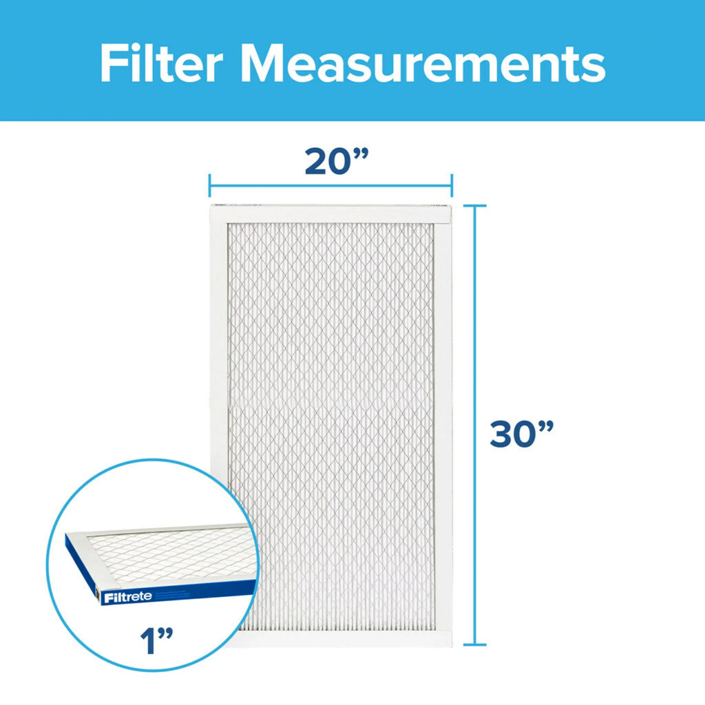 2200 Filtrete 3M, Allergen 20x30x1, Filter Furnace 1 Reduction HVAC Filter, MPR, Air by Elite