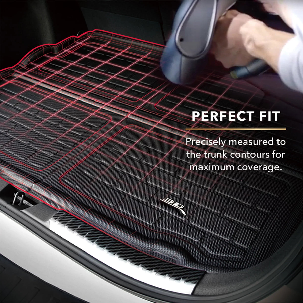 3D Cargo CX-5 compatible MAXpider MAZDA Liner - Liner 2013-2016 KAGU with (BLACK) Cargo